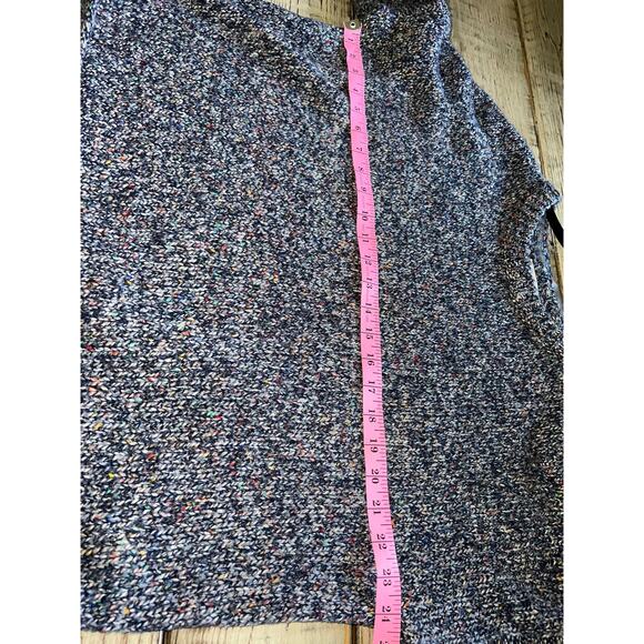 Universal Thread 5% wool multicolor speckled blue pullover sweater size XL EUC - Picture 5 of 7